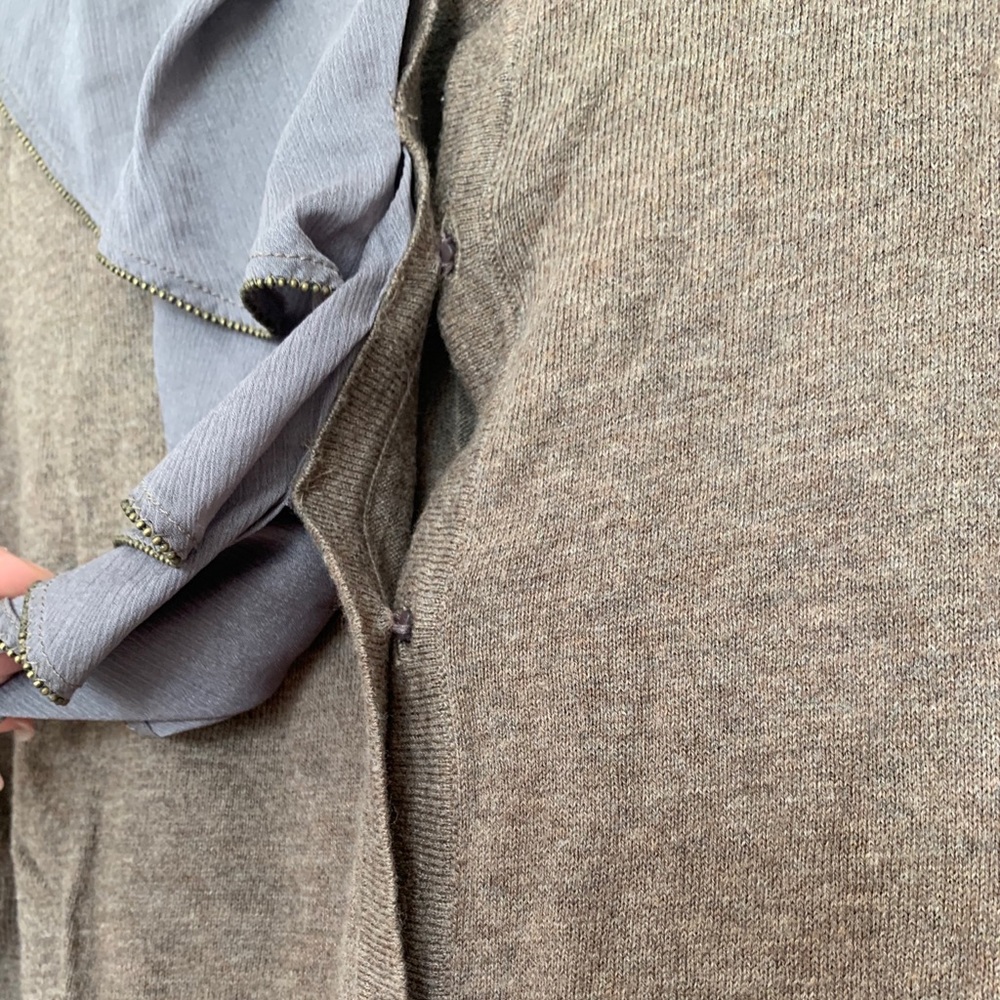 LOFT RUFFLE CARDIGAN - Picture 5 of 5